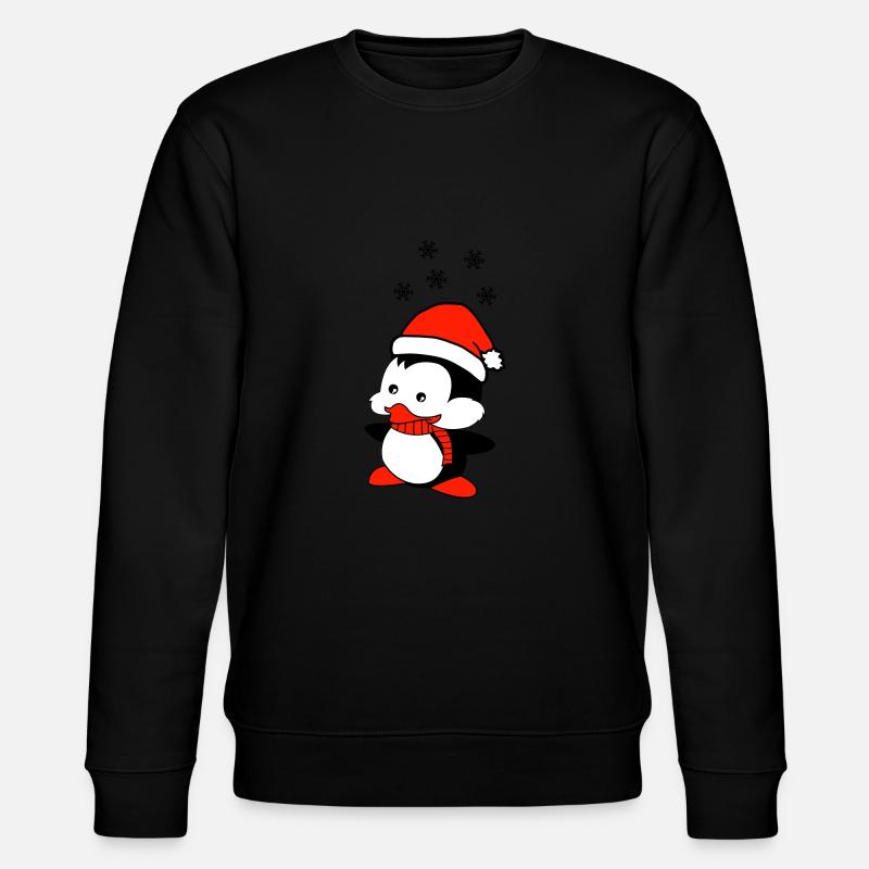 pingouin aime Noël - Sweat bio CHANGER Stanley/Stella Unisexe - noir