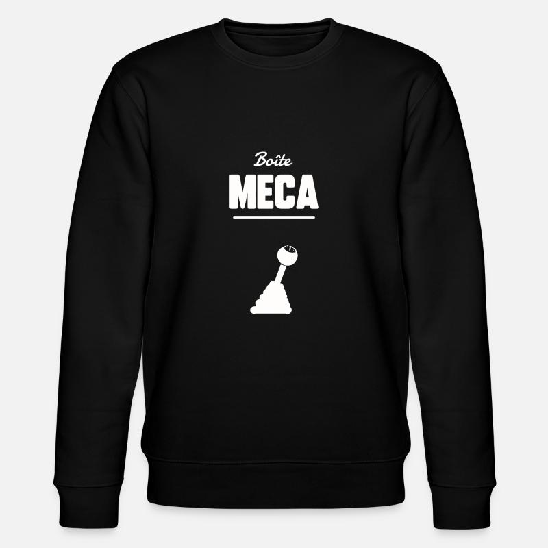 Boîte meca - Sweat bio CHANGER Stanley/Stella Unisexe - noir