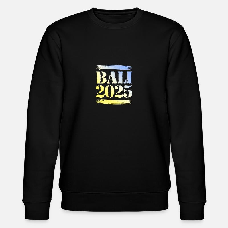 Bali 2025 - Stanley/Stella Unisex Bio-Sweatshirt CHANGER  - Schwarz