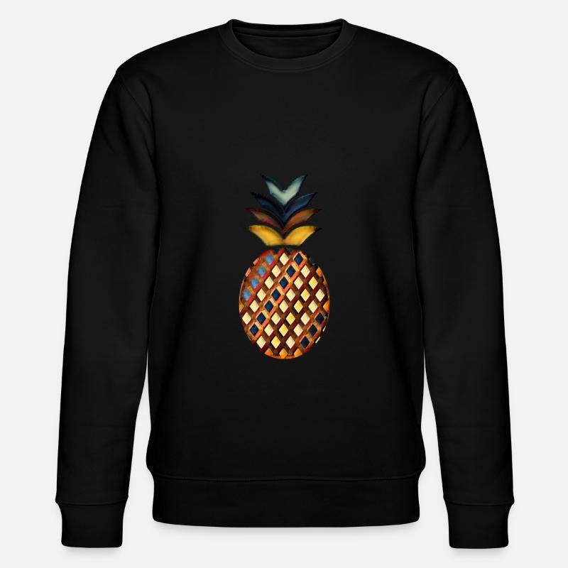 Happy Ananas Style - Stanley/Stella Unisex Bio-Sweatshirt CHANGER - Schwarz