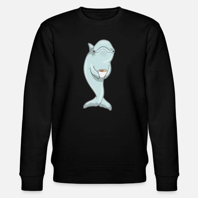 Café Dolphin - Sweat bio CHANGER Stanley/Stella Unisexe - noir