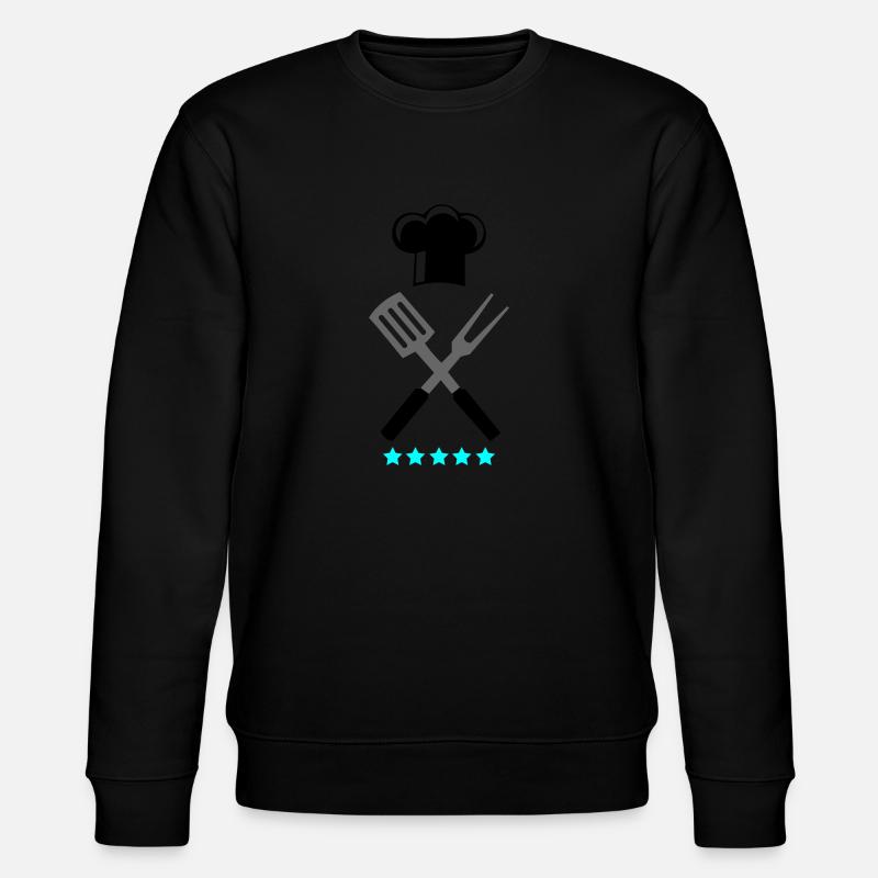 cuisine couverts 5 étoiles - Sweat bio CHANGER Stanley/Stella Unisexe - noir