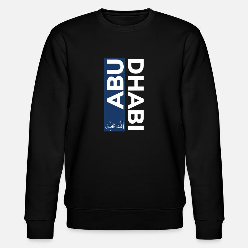 Abu Dhabi Souvenir - Stanley/Stella Unisex Bio-Sweatshirt CHANGER  - Schwarz