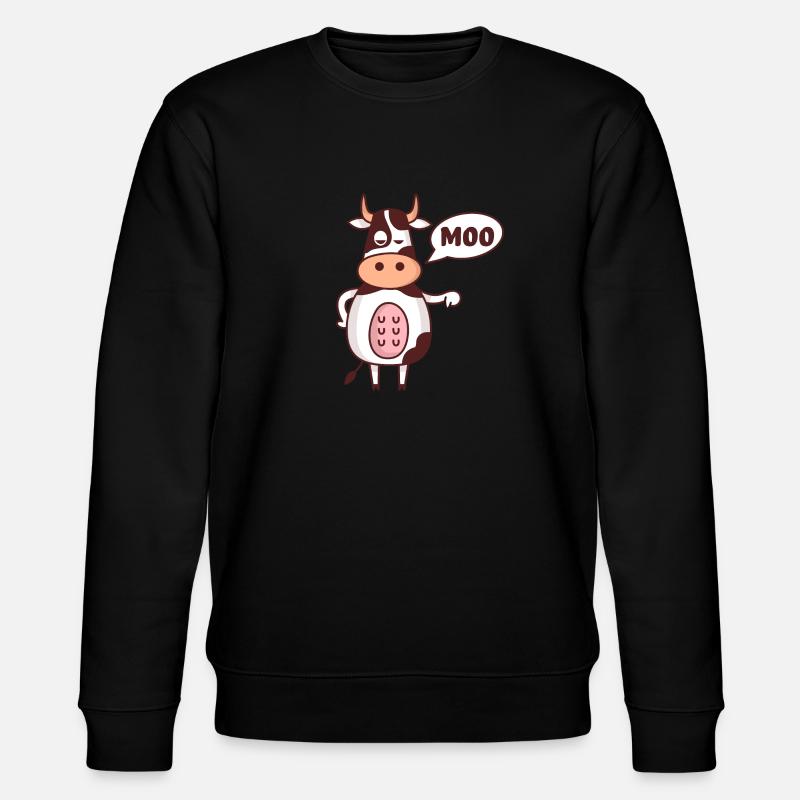 Vache de la réprobation - Sweat bio CHANGER Stanley/Stella Unisexe - noir