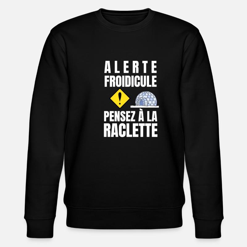 alerte froidicule - Sweat bio CHANGER Stanley/Stella Unisexe - noir