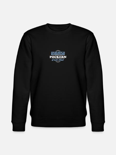 Pensionist Pensionist Pensionist Pocker - Stanley/Stella økologisk unisex-sweatshirt CHANGER  - sort