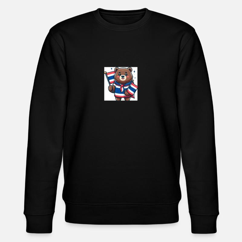 Ours de Thaïlande - Sweat bio CHANGER Stanley/Stella Unisexe - noir