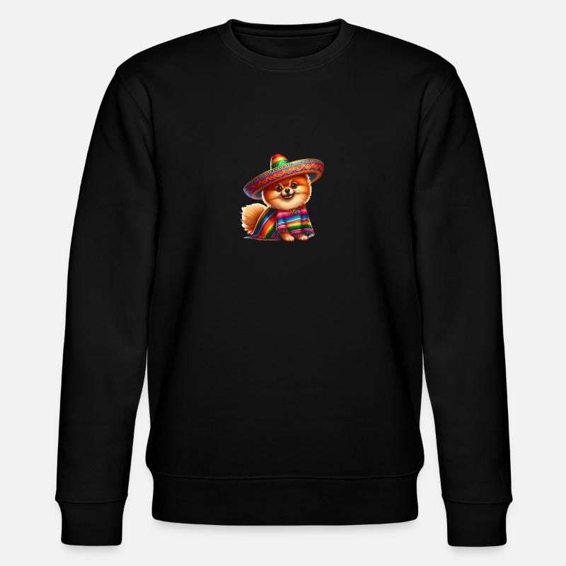 Cinco de Mayo Poméranie - Sweat bio CHANGER Stanley/Stella Unisexe - noir