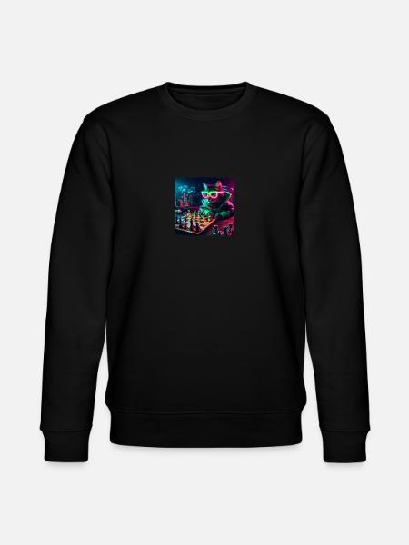 Chat du club d’échecs - Sweat bio CHANGER Stanley/Stella Unisexe - noir