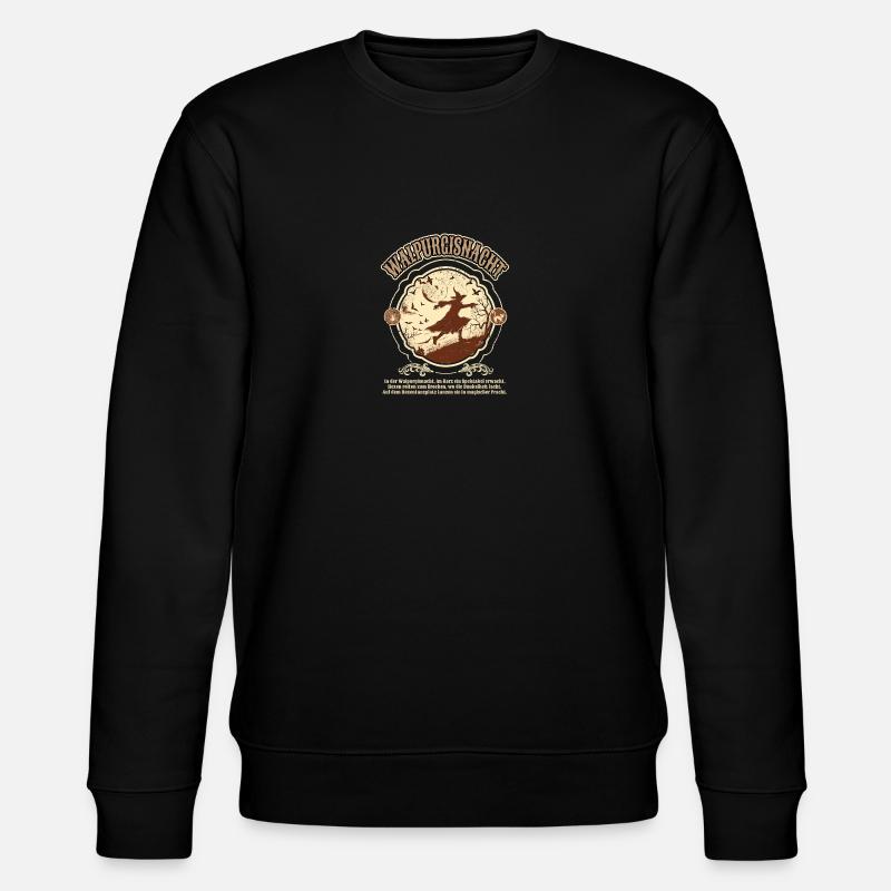 Gothic Hexen Geschenkidee okkulter - Stanley/Stella Unisex Bio-Sweatshirt CHANGER  - Schwarz