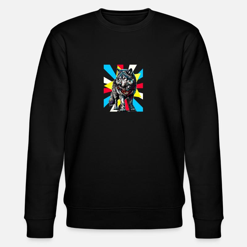 Loups Loups Tattoo - Sweat bio CHANGER Stanley/Stella Unisexe - noir