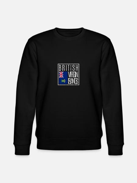 British Virgin Islands - Stanley/Stella CHANGER Unisex Organic Sweatshirt - black