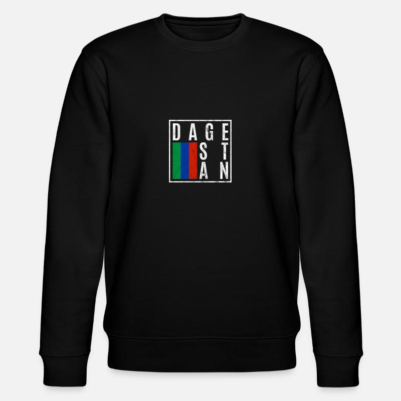 Dagestan - Stanley/Stella Unisex Bio-Sweatshirt CHANGER  - Schwarz