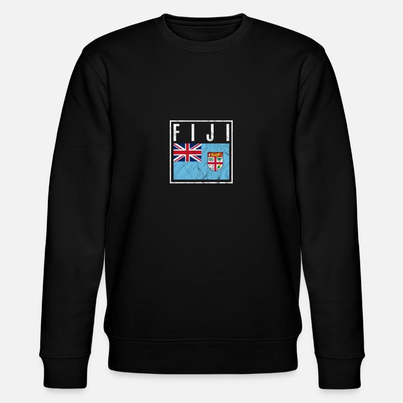 Fidschi - Stanley/Stella Unisex Bio-Sweatshirt CHANGER  - Schwarz