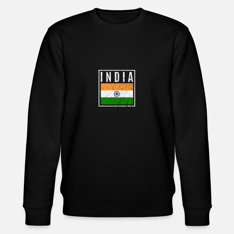 Inde - Sweat bio CHANGER Stanley/Stella Unisexe - noir
