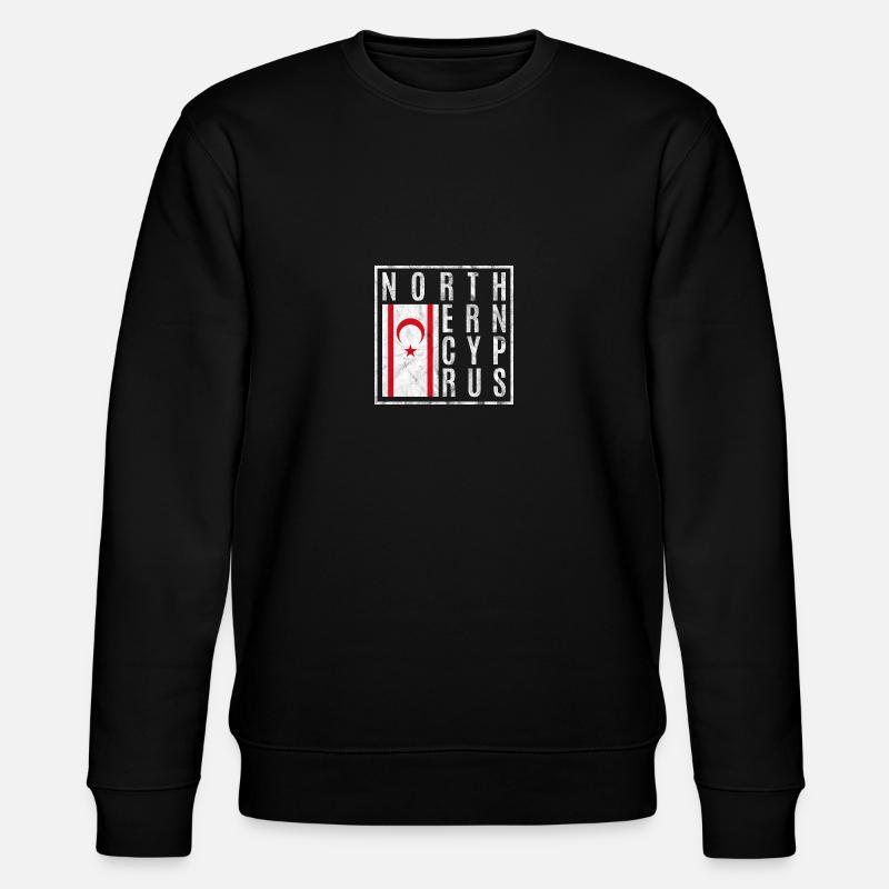 Chypre du Nord - Sweat bio CHANGER Stanley/Stella Unisexe - noir