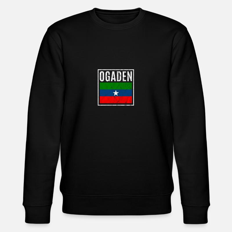 Ogaden - Stanley/Stella Unisex Bio-Sweatshirt CHANGER  - Schwarz