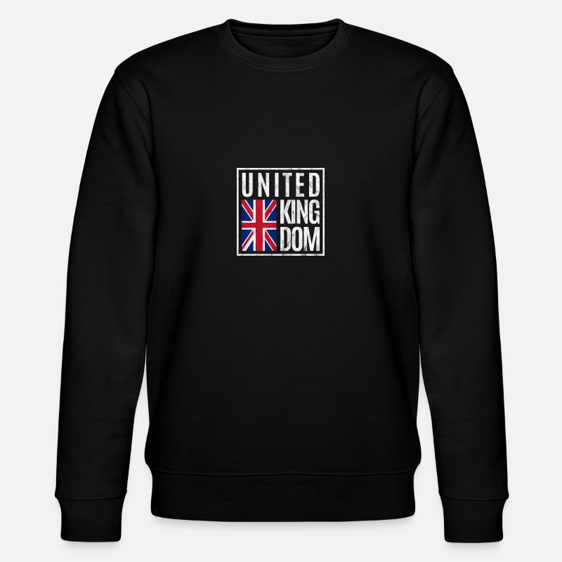 Großbritannien - Stanley/Stella Unisex Bio-Sweatshirt CHANGER  - Schwarz