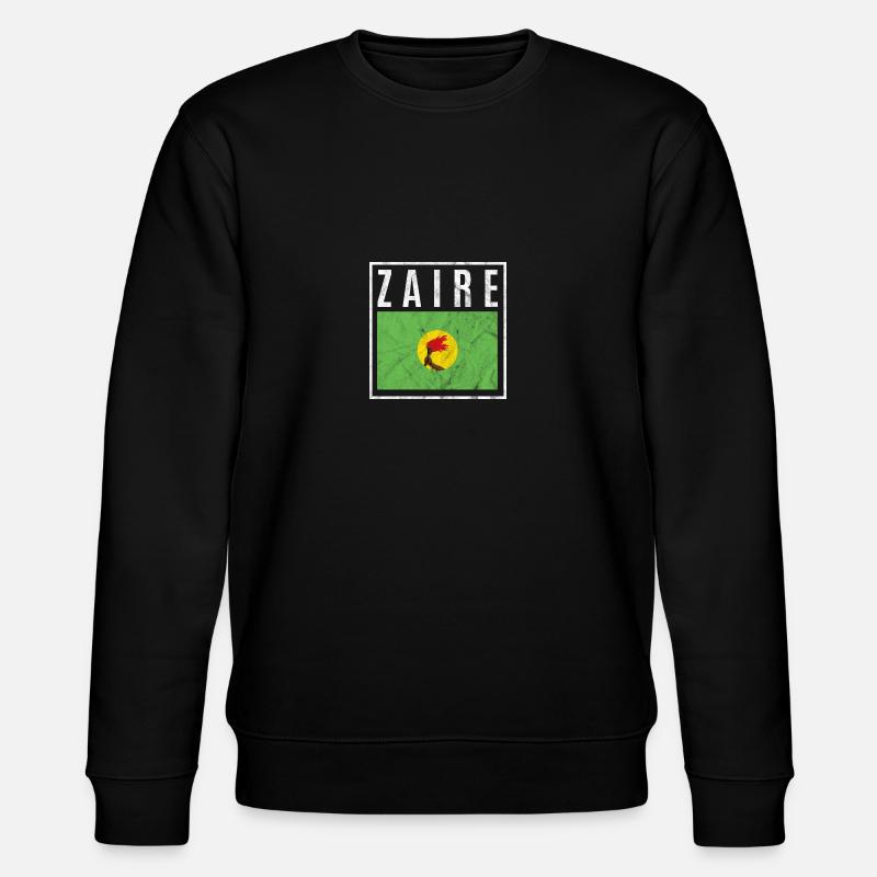 Zaire - Stanley/Stella Unisex Bio-Sweatshirt CHANGER  - Schwarz