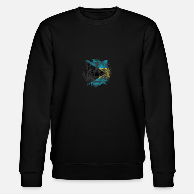 Bahamas - Stanley/Stella Unisex Bio-Sweatshirt CHANGER  - Schwarz