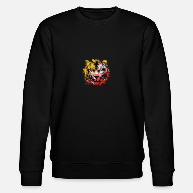 Bhutan - Stanley/Stella Unisex Bio-Sweatshirt CHANGER  - Schwarz
