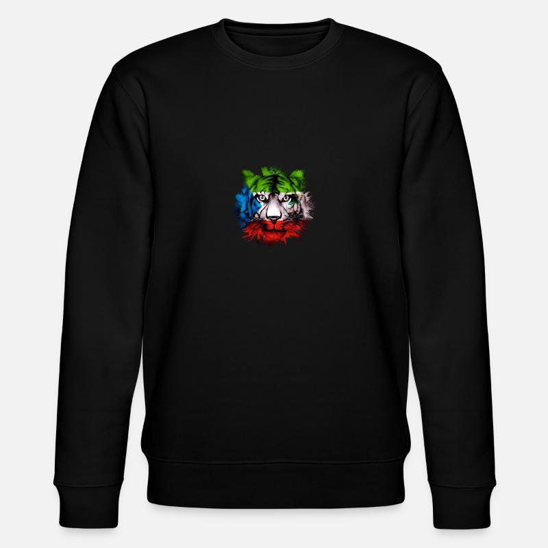 Equatorial Guinea - Stanley/Stella CHANGER Unisex Organic Sweatshirt - black