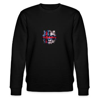 Färöer Inseln - Stanley/Stella Unisex Bio-Sweatshirt CHANGER  - Schwarz - Vorne - Nik (191cm) & Marisol (170cm)
