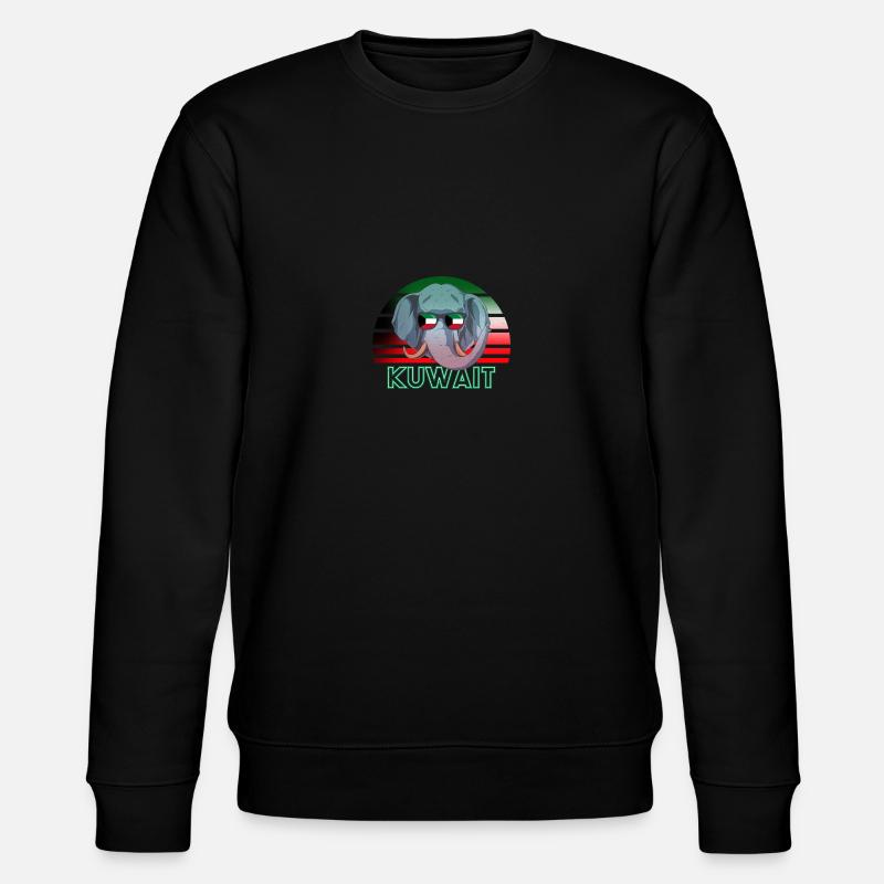 Kuwait - Stanley/Stella Unisex Bio-Sweatshirt CHANGER  - Schwarz