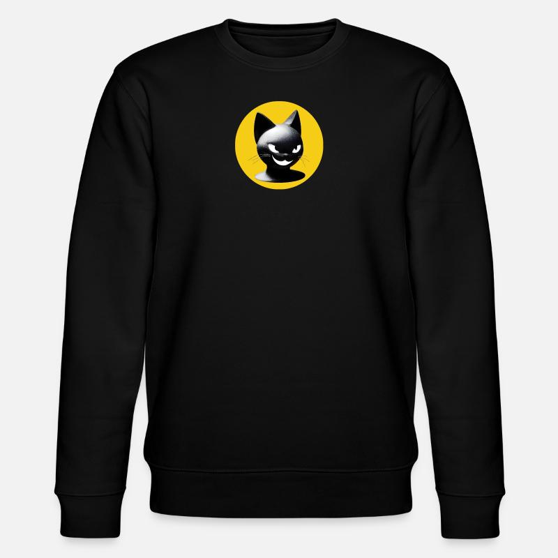 Yellowcat One - Stanley/Stella Unisex Bio-Sweatshirt CHANGER  - Schwarz
