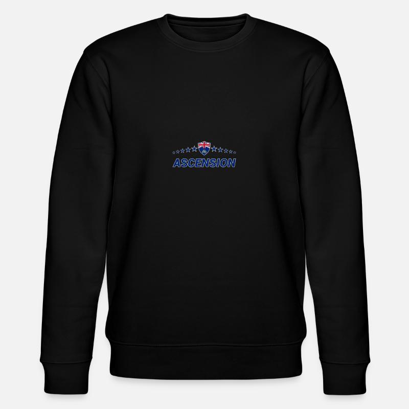Ascension - Stanley/Stella Unisex Bio-Sweatshirt CHANGER  - Schwarz
