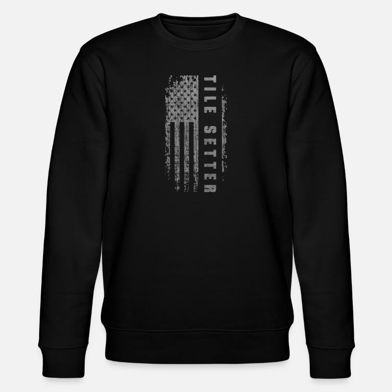 Artisan Tile Master Apprentice - Stanley/Stella CHANGER Unisex Organic Sweatshirt - black