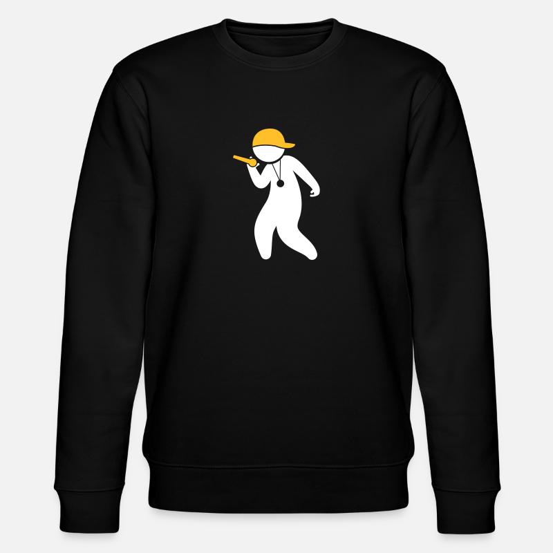 Hiphop Rapper - Stanley/Stella Unisex Bio-Sweatshirt CHANGER  - Schwarz