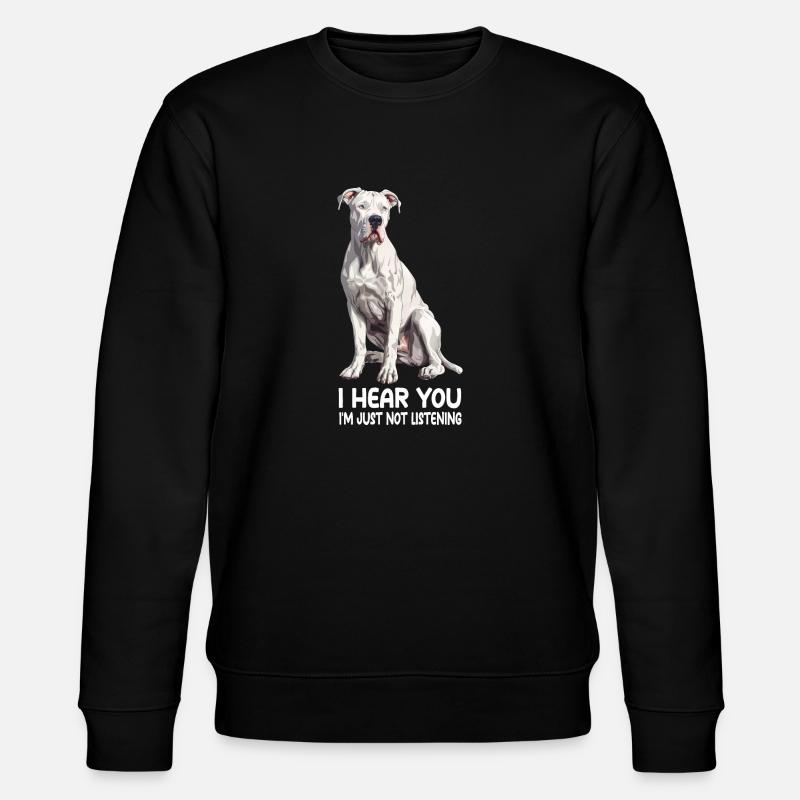 Dogue Argentin - Sweat bio CHANGER Stanley/Stella Unisexe - noir