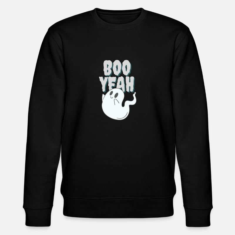 Boo oui - fantôme mignon - Sweat bio CHANGER Stanley/Stella Unisexe - noir