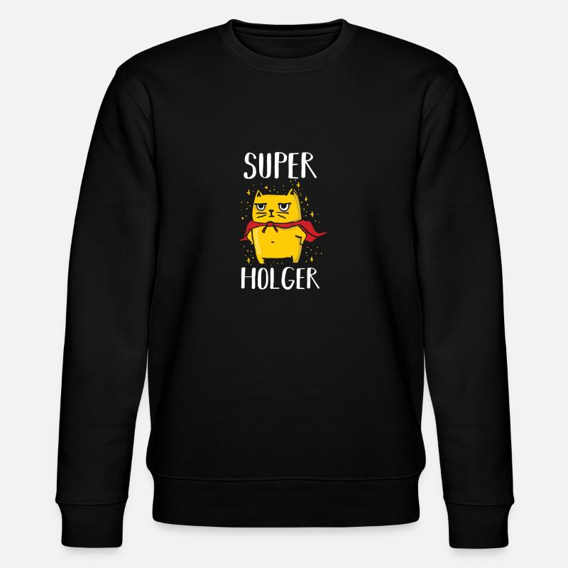 Holger - Stanley/Stella Unisex Bio-Sweatshirt CHANGER - Schwarz
