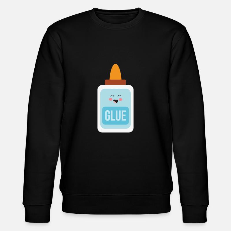glue - Stanley/Stella Unisex Bio-Sweatshirt CHANGER  - Schwarz