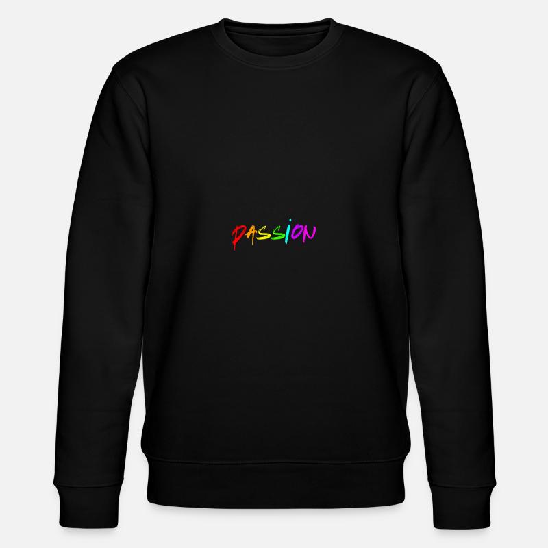 Passion - Stanley/Stella Unisex Bio-Sweatshirt CHANGER  - Schwarz