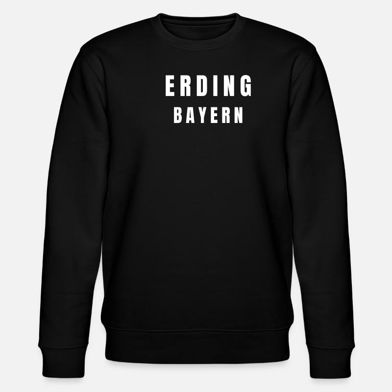 Erding, Bavière - Sweat bio CHANGER Stanley/Stella Unisexe - noir