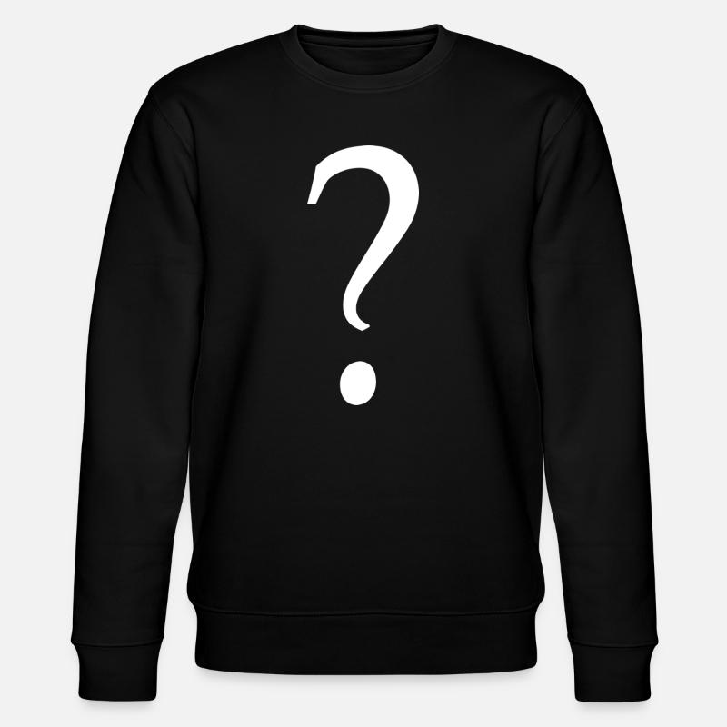 Surprise Funshirt - Stanley/Stella Unisex Bio-Sweatshirt CHANGER  - Schwarz