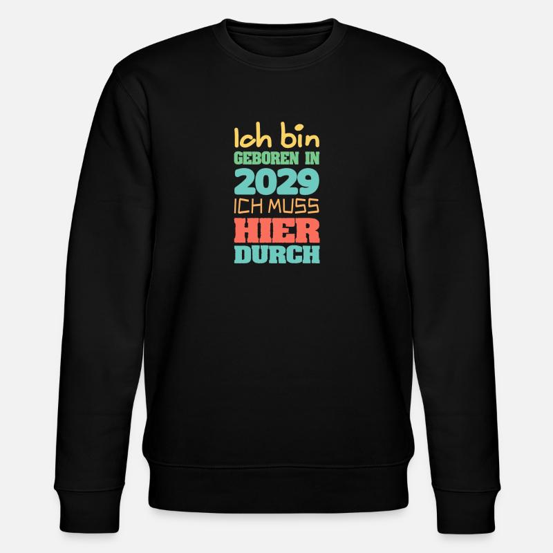 en 2029 - Sweat bio CHANGER Stanley/Stella Unisexe - noir