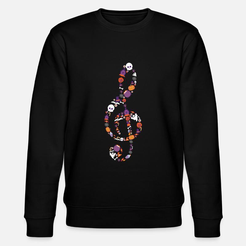 Clé d’Halloween - Sweat bio CHANGER Stanley/Stella Unisexe - noir