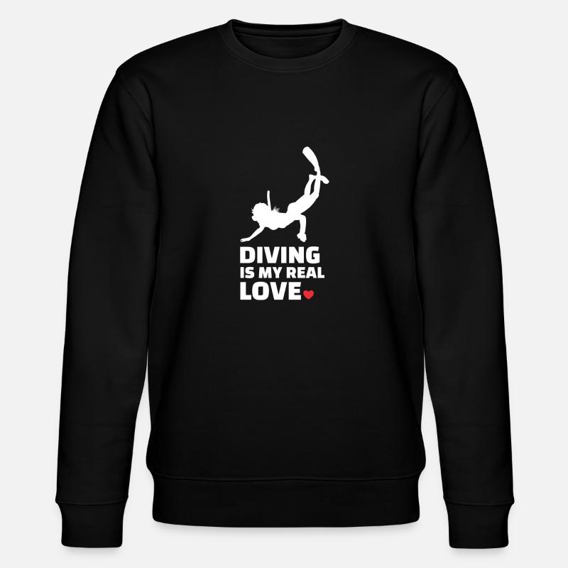 J’adore plonger - Sweat bio CHANGER Stanley/Stella Unisexe - noir