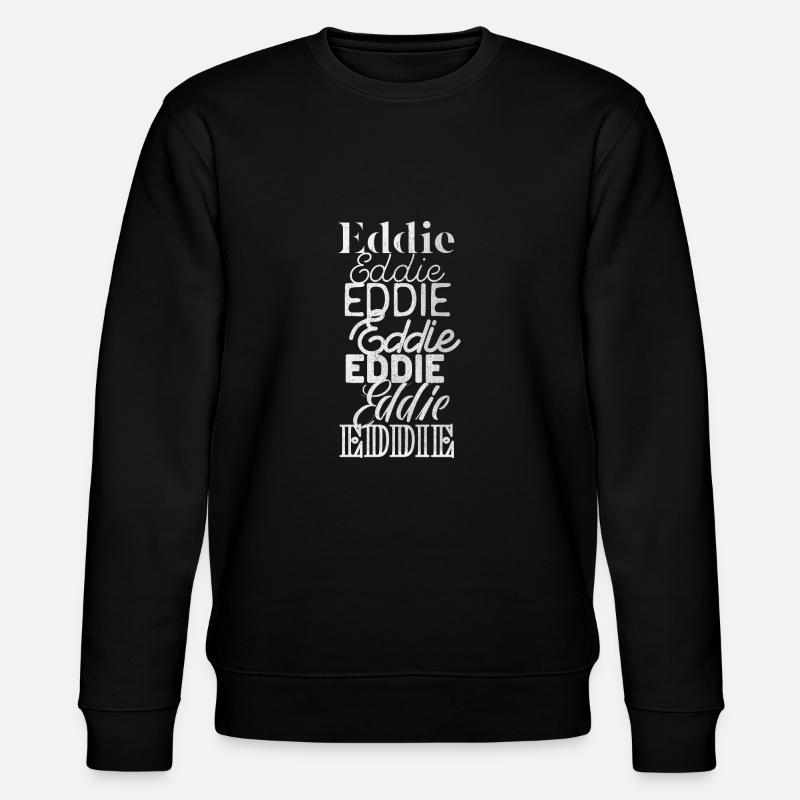 Eddie - Stanley/Stella Unisex Bio-Sweatshirt CHANGER  - Schwarz