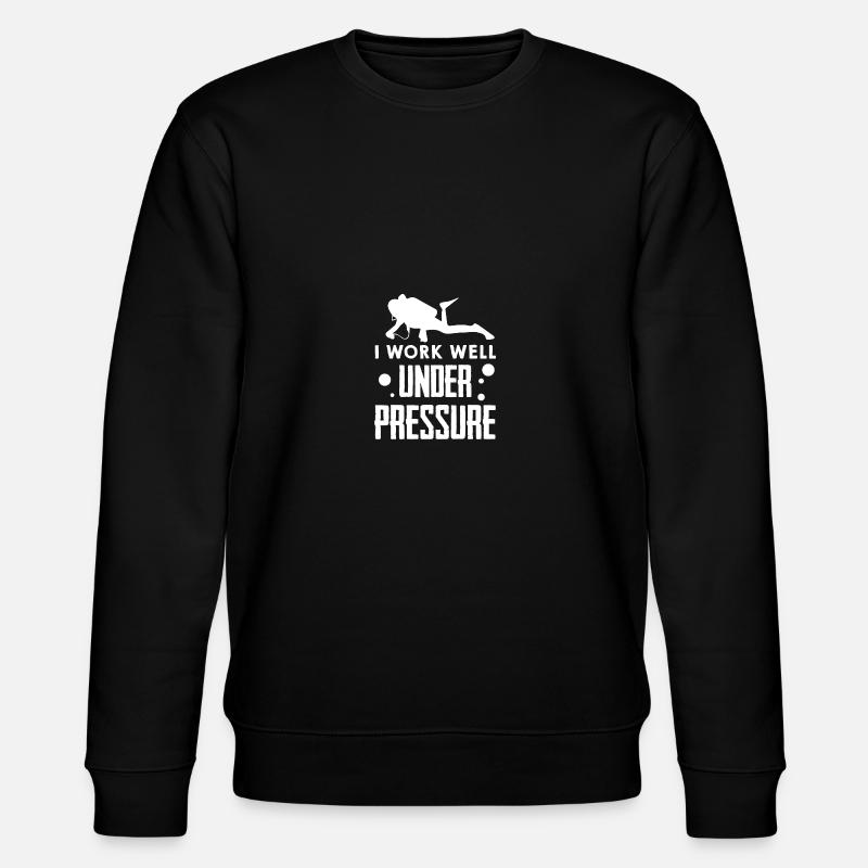Plongeur - Sweat bio CHANGER Stanley/Stella Unisexe - noir