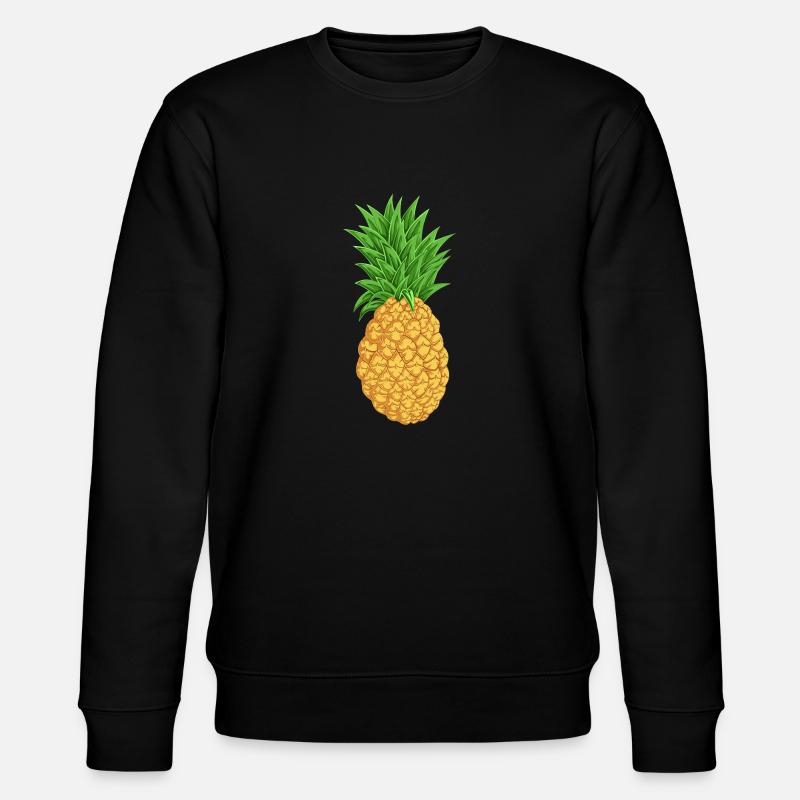 Ananas - Sweat bio CHANGER Stanley/Stella Unisexe - noir