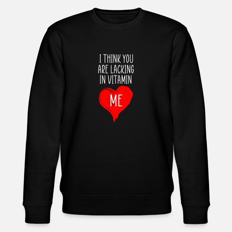 vitamin me citation drôle - Sweat bio CHANGER Stanley/Stella Unisexe - noir