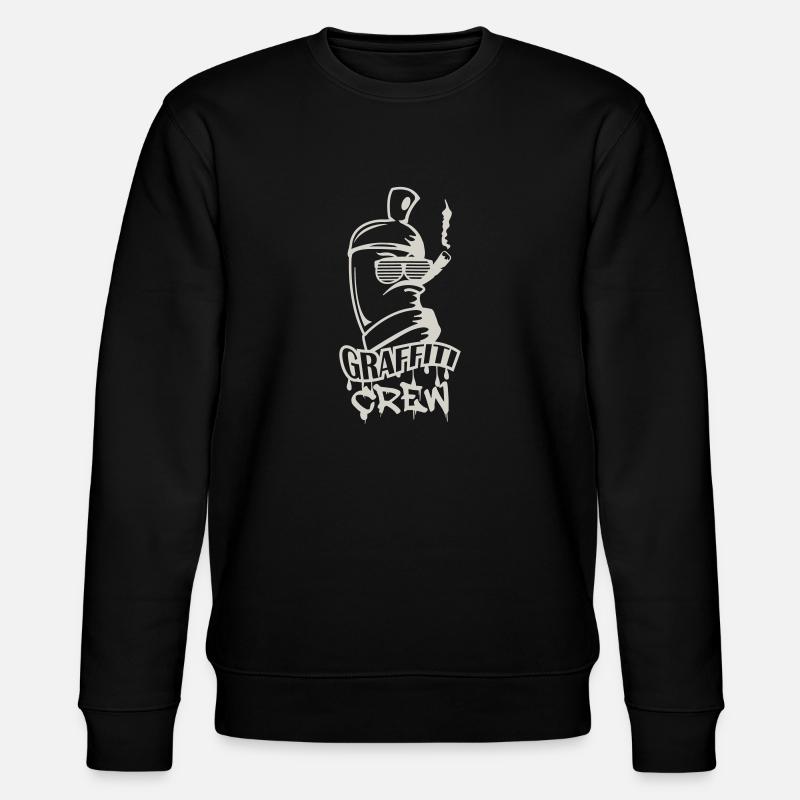 graffiti crew - Stanley/Stella Unisex Bio-Sweatshirt CHANGER  - Schwarz