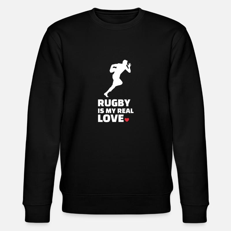 J’adore le rugby - Sweat bio CHANGER Stanley/Stella Unisexe - noir