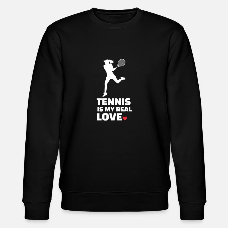 J’adore le tennis - Sweat bio CHANGER Stanley/Stella Unisexe - noir