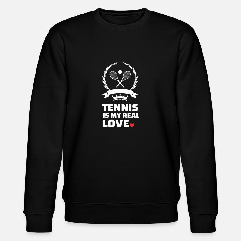 J’adore le tennis - Sweat bio CHANGER Stanley/Stella Unisexe - noir